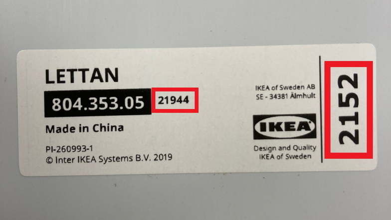 Ikea erweitert den "Lettan"-Rückruf