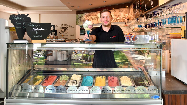 Café Flair in Radeberg: Ein Konditor in fünfter Generation verkauft das beste Eis im Rödertal
