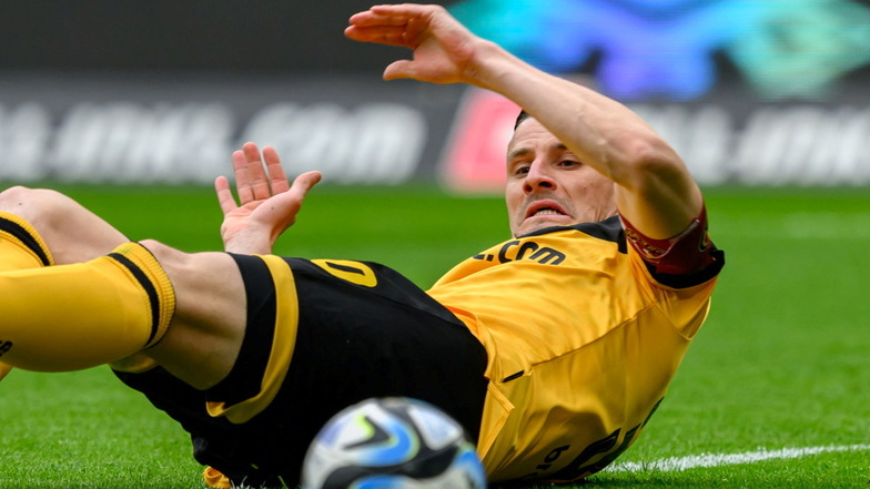 Geht auch heute als Dynamos Mannschaftskapitän voran: Angreifer Stefan Kutschke.