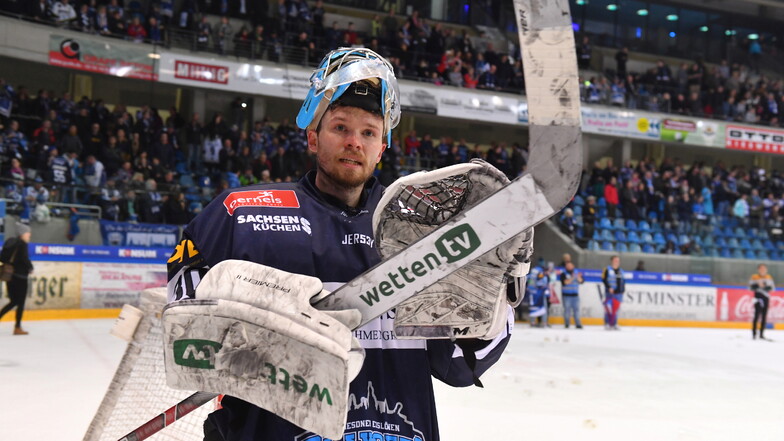 Auch Torhüter Riku Helenius erhält nach 50 Partien für die Eislöwen kein neues Vertragsangebot.