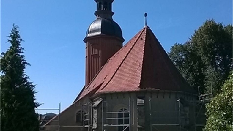 Die Bauernbarockkirche Reinhardtsdorf ist frisch saniert.