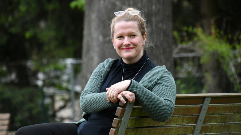 Franziska Apler-Welsandt kandidiert für die Grünen für den Radeberger Stadtrat.