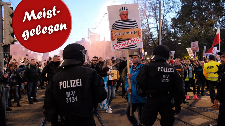 Die Demonstration der "Querdenker" lief in Leipzig aus dem Ruder. Kann das in Dresden auch passieren?