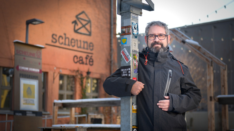 Er hofft, dass bis zum Jahresende ein Plan steht: Magnus Hecht, Vorstand des Scheune-Vereins, könnte sich mit einem neuen Standort anfreunden.