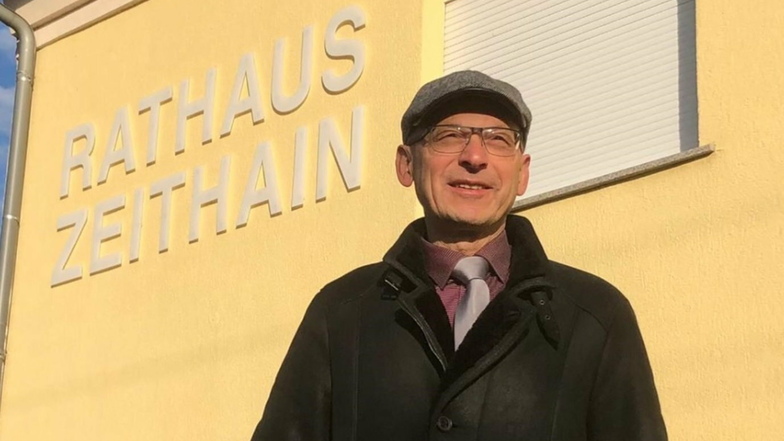 Matthias Busse ist als Gemeinde- und Ortschaftsrat jahrelang im Zeithainer Rathaus ein- und ausgegangen. Bald auch als Bürgermeister?