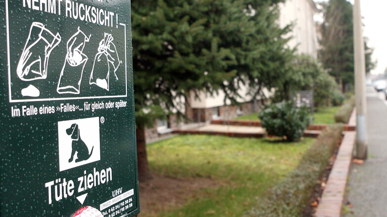 Hundetoilette (Symbolfoto): Das Netz der Tütchenspender in Pirna wird nicht erweitert.