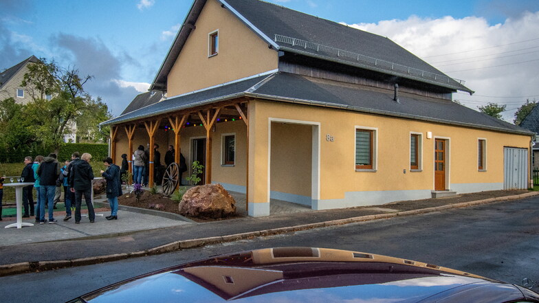 Die Bauernstube in Erlebach ist mit Fördermitteln aus dem Leader-Programm Sachsenkreuz plus saniert worden.