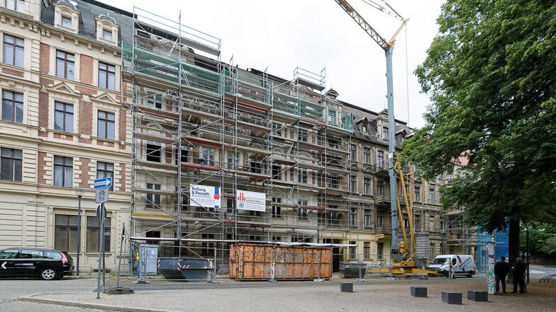 Nächste Sanierung am Leipziger Platz in Görlitz