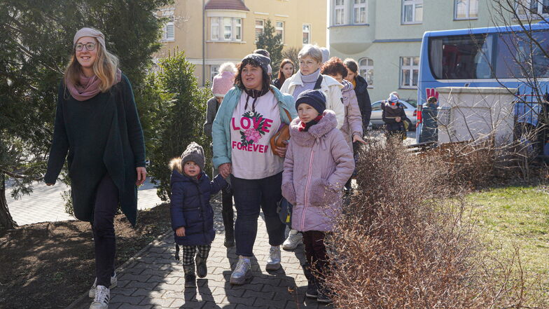 Am 4. März 2022 waren 50 ukrainische Flüchtlinge auf Initiative der Josua-Gemeinde in Bautzen angekommen.