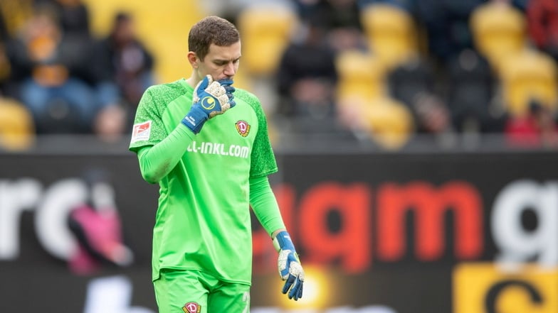 Feierte sein Debüt im Dynamo-Tor und war trotz der vier Gegentore noch der beste Dynamo-Spieler Torwart Anton Mitryushkin.