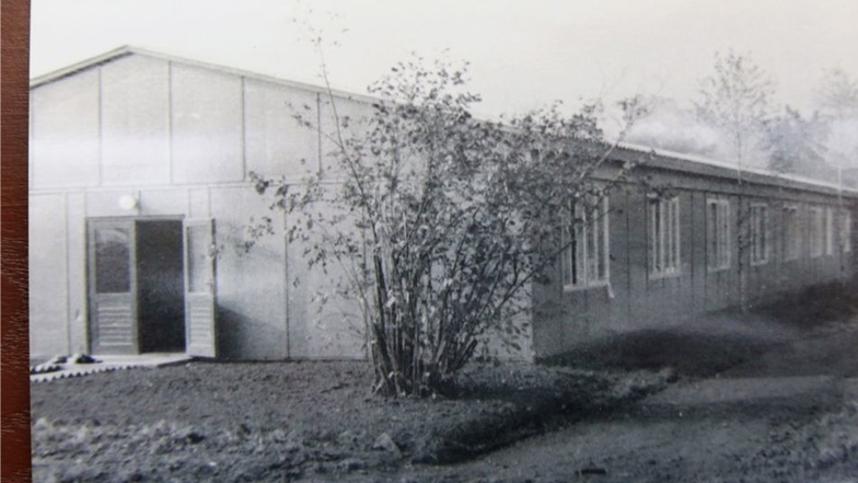 Das Lehrlingswohnheim in Gölzau war in den 1960ern eine schlichte Baracke.