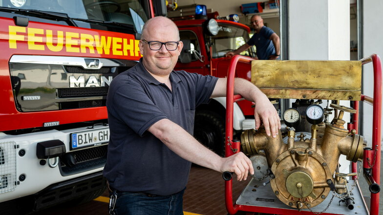 Großharthauer Feuerwehr gründet zum Jubiläum eine neue Abteilung