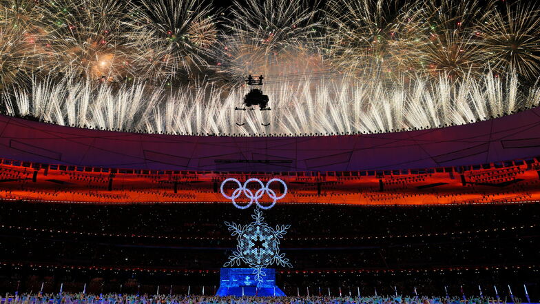 Mit der Abschlussfeier wurden die Olympischen Winterspiele in Peking beendet.