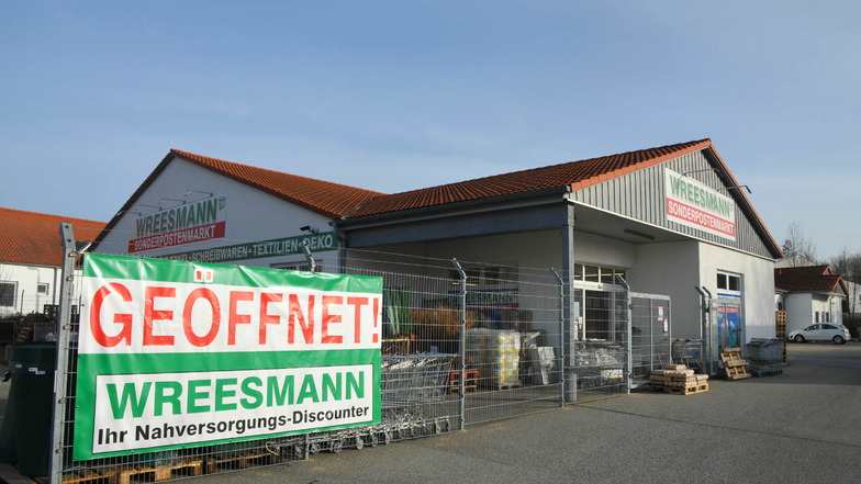 Offen hat Wreesmann nicht nur in Reichenbach, sondern auch in Görlitz, Rothenburg, Löbau und Oderwitz. Das Einkaufen ist allerdings eingeschränkt.