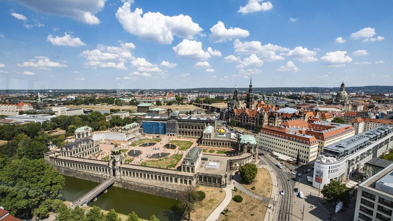 Platz 2: In Dresden leben aktuell 553.128 Menschen und damit deutlich mehr als noch vor 25 Jahren. Im Jahr 1993 waren es noch 479.273.