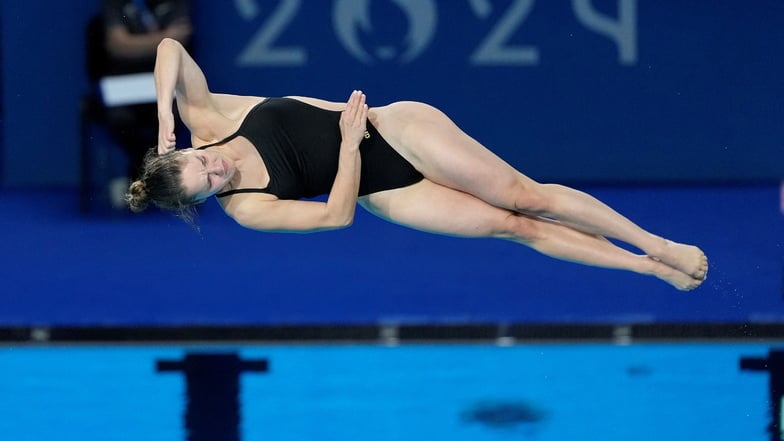 Saskia Oettinghaus überzeugte im Finale vom Dreimeter-Brett, wurde Siebte.