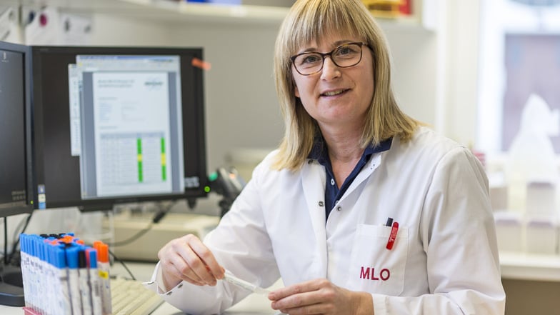 Claudia Friedrichs ist Fachärztin für Mikrobiologie und Leiterin des Standortes Görlitz des Medizinischen Labors Ostsachsen.