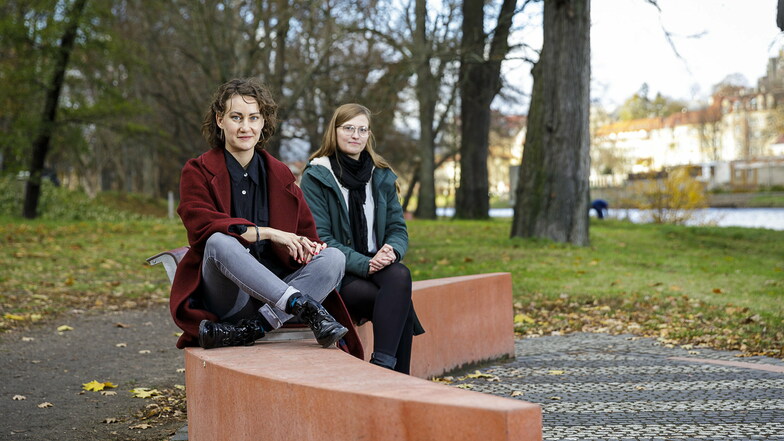Die Schauspielerinnen Constanze Rückert und Britta Werksnis nutzen den Lockdown für ein Studium in Görlitz.