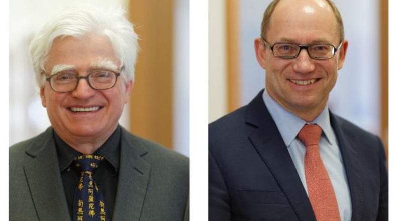 Auf Winfried Stöcker (links) folgt Ende Juni Wolfgang Schlumberger als Vorstandsvorsitzender von Euroimmun.