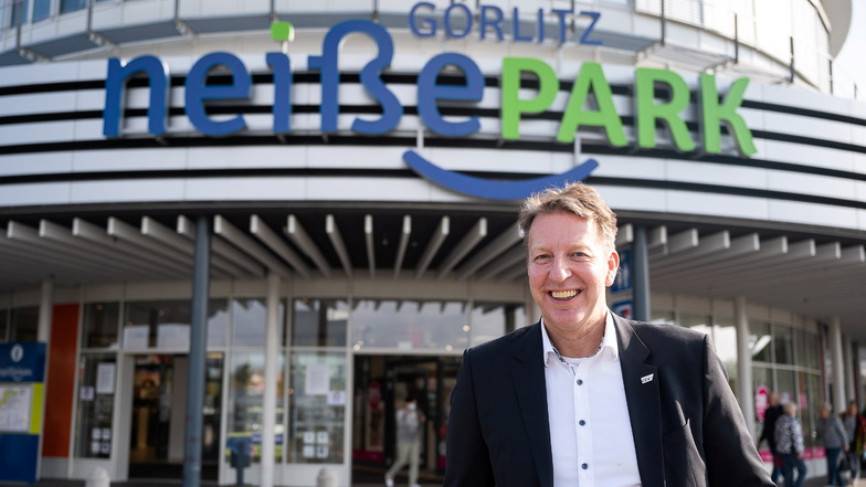 Holger Wandrey ist der Center-Manager des Neißeparks im Görlitzer Norden. Er hofft auf eine Rückkehr zur Einkaufs-Normalität ab Frühjahr.