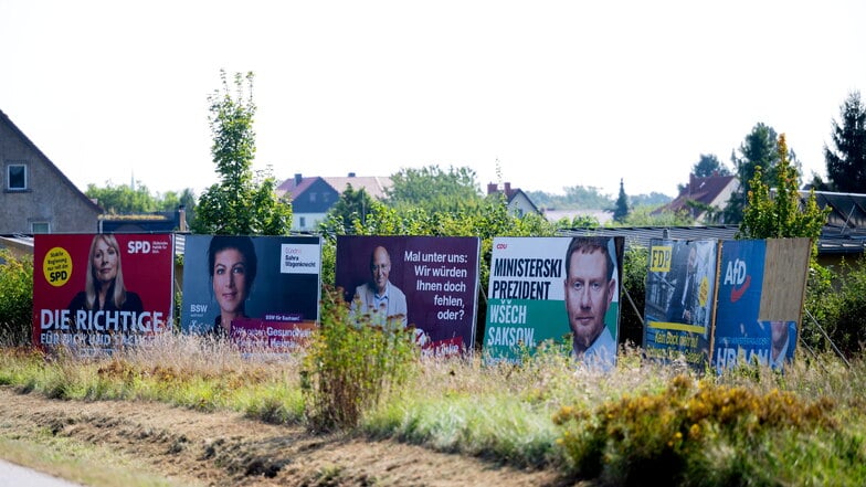 Die Landtagswahl Sachsen 2024 ist vorbei, und die Wahlplakate im Landkreis Bautzen werden nach und nach wieder verschwinden.