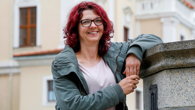 Christine Schlagehan will Oberbürgermeisterin in Löbau werden.