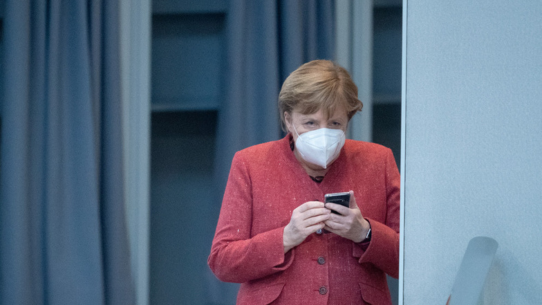 Wie gut kommuniziert Merkel die Krise?