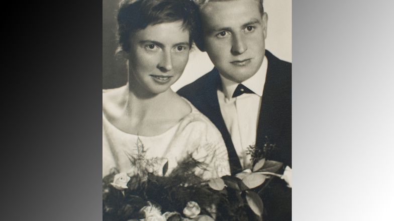 Ihren Mann Manfred heiratete Rosemarie John 1963.