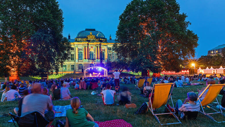 Beim Palaissommer in Dresden dürfen maximal 1.000 Gäste auf das Festivalgelände.
