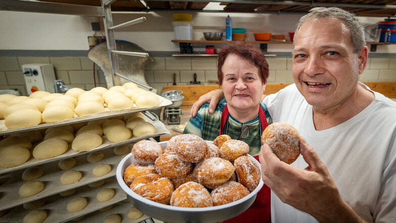 Platz 1 beim Pfannkuchen-Voting: Süßes Paradies in der Bäckerei Kasselt in Geringswalde