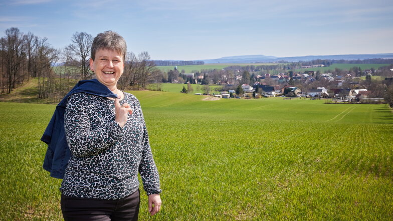 Silke Großmann: Lohmen ist ihre Heimat, für die sie nun auch als Bürgermeisterin Verantwortung übernehmen will.