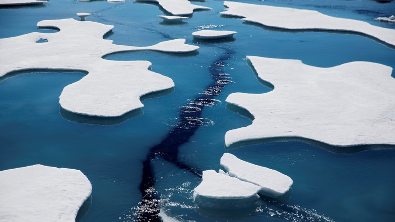 Die Erderwärmung ist in der Arktis nochmals schneller vorangeschritten als bislang angenommen.