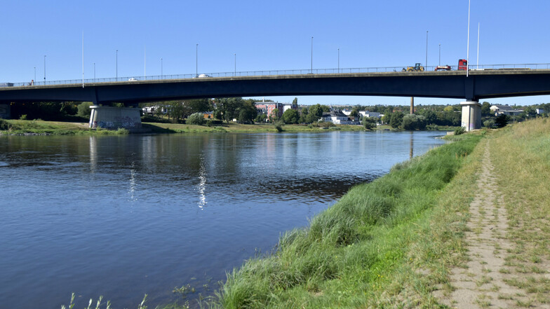 Der Zustand der Dresdner Flügelwegbrücke ist nur noch "befriedigend".
