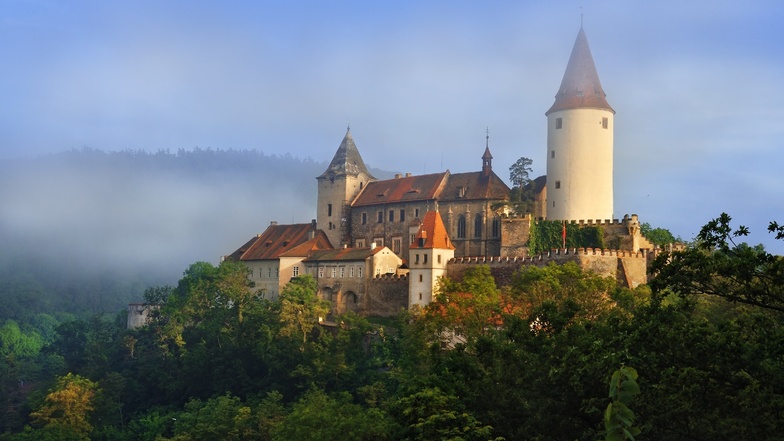 Burg Křivoklát in Mittelböhmen.