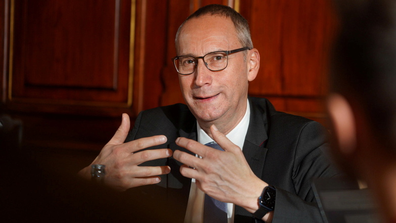 Bautzens neuer Oberbürgermeister Karsten Vogt hat eine erste Bilanz nach 100 Tagen im Amt gezogen.