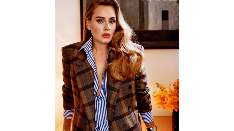Adele in der amerikanischen Vogue.
