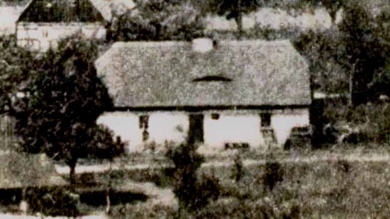 So sah das Markersbacher Armenhaus um 1920 aus.