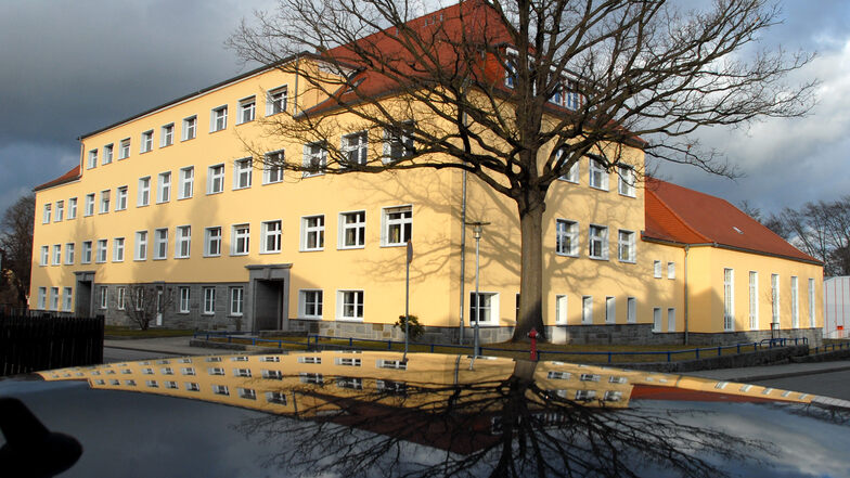 Blick auf die Oberschule Reichenbach, wo der Vorfall passierte