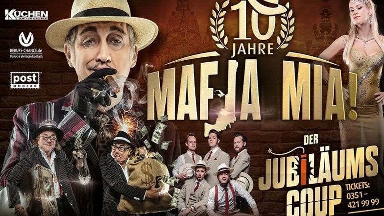 2 Tickets für 10 Jahre MAFIA MIA im Wert von 182,60€ 