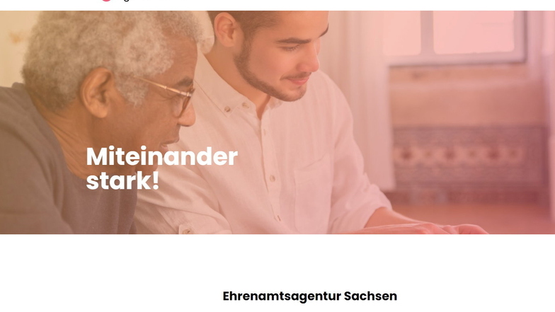 Wer sich über die Ehrenamtsagentur informieren will, kann die Homepage unter www.ehrenamt-sachsen.de nutzen.