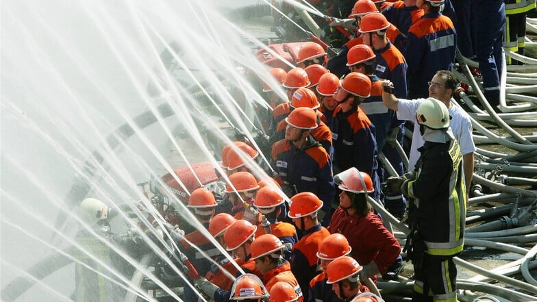 Es gibt immer mehr Mitglieder in der Jugendfeuerwehr.