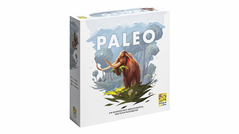 "Paleo": für 2 bis 4 Spieler, ab 10 Jahren, Spieldauer 45-60 Minuten, Preis ca. 43 Euro.