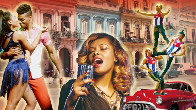 Die besten Tänzer Havannas, die Starartisten des „Circo Nacional de Cuba“ und eine Live Girl-Band entführen in eine spektakuläre Inszenierung auf die heißblütige Insel Kuba. Jetzt Tickets sichern!