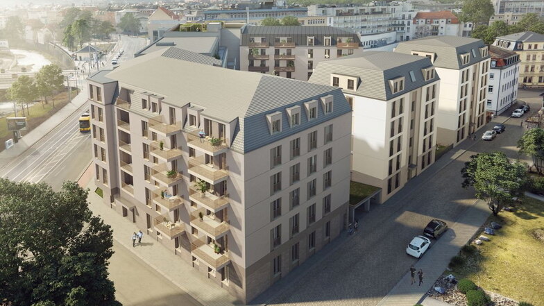 Baustart für über 100 neue Wohnungen in Löbtau