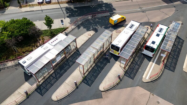 Was hat die Stadt Döbeln mit dem Busbahnhof vor?