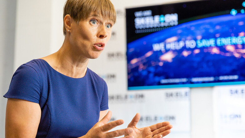 Die estnische Präsidentin Kersti Kaljulaid