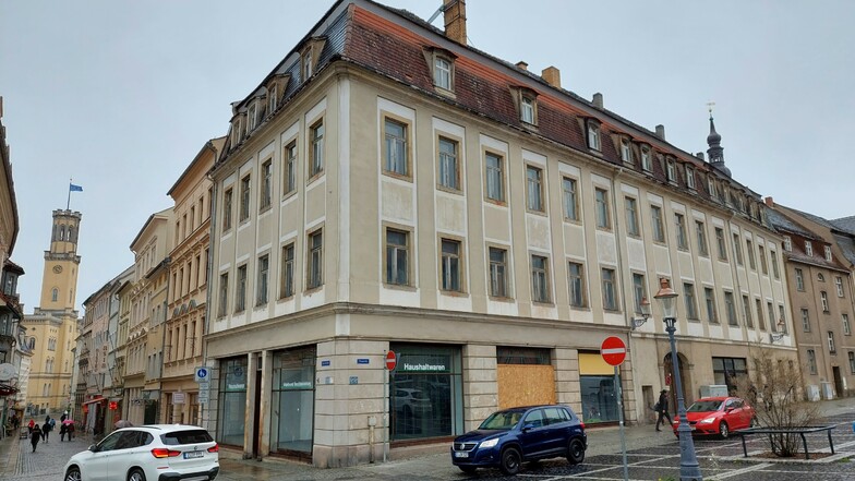 Das markante Eckhaus Neustadt 25 in Zittau soll wieder belebt werden.