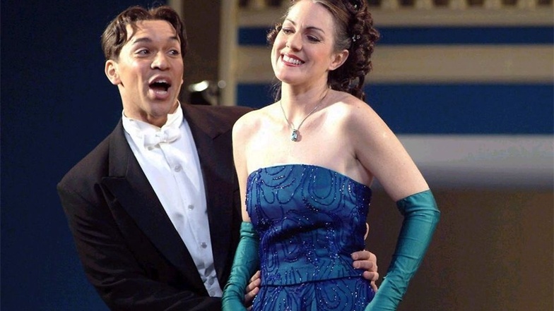 Adrett, charmant und stimmgewaltig: In der Operette „Wiener Blut“ spielte Luis Lay 2005 den Josef am Landestheater Coburg.
