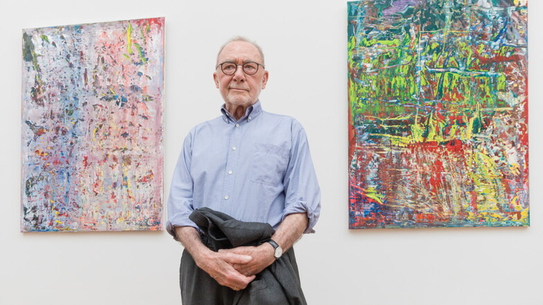 Der 91-jährige Maler Gerhard Richter ist immer wieder für eine Überraschung gut.