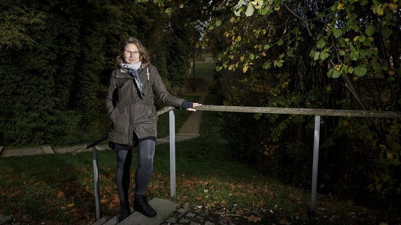 Im Grünen: Janet Conrad ist Sprecherin der Görlitzer Grünen und Geschäftsführerin der Evangelischen Kulturstiftung Görlitz.
